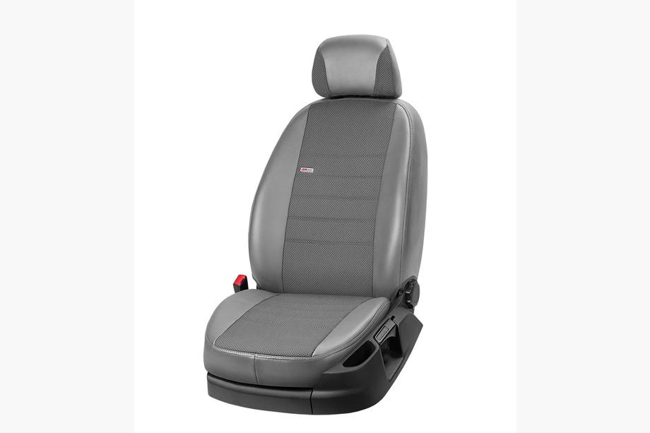 Opel Omega A 1986-1993 Car Seat Covers Eco Leather+Fabric+Alcantara Eco Comfort (Full Set) Photo 3