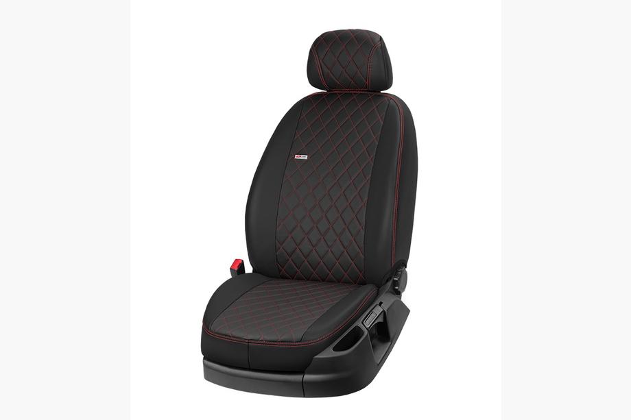 Ford Transit 2000–2014 Eco Grand 2020 Eco Leather Car Seat Covers (8 or 9 Seats) Image
