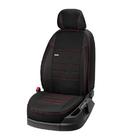 Ford Transit 2000–2014 Car Seat Covers Eco Leather+Fabric+Alcantara Eco Laser Antara 2020 (Front Seats) photo 1