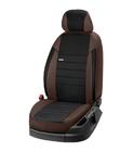 Ford Transit 2000–2014 Car Seat Covers Eco Leather+Fabric+Alcantara Eco Laser Antara 2020 (Front Seats) photo 12