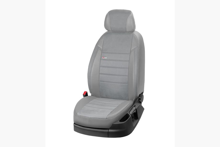 SsangYong Rexton II 2017- Car Seat Covers Eco Leather+Fabric+Alcantara Eco Laser Antara 2020 (Full Set) Photo 3