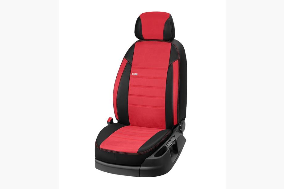 SsangYong Rexton II 2017- Car Seat Covers Eco Leather+Fabric+Alcantara Eco Laser Antara 2020 (Full Set) Photo 4