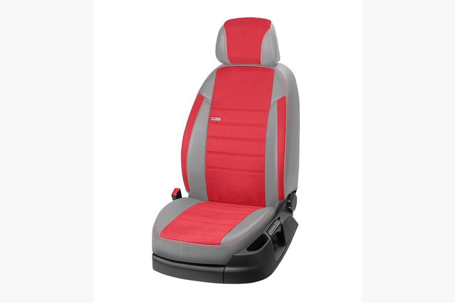 SsangYong Rexton II 2017- Car Seat Covers Eco Leather+Fabric+Alcantara Eco Laser Antara 2020 (Full Set) Photo 5