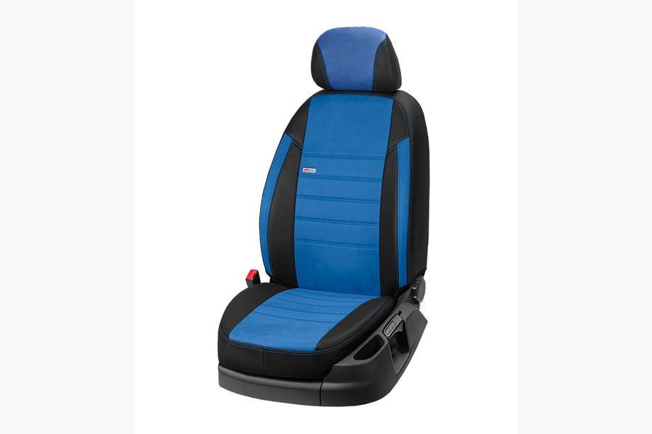 SsangYong Rexton II 2017- Car Seat Covers Eco Leather+Fabric+Alcantara Eco Laser Antara 2020 (Full Set) Photo 6