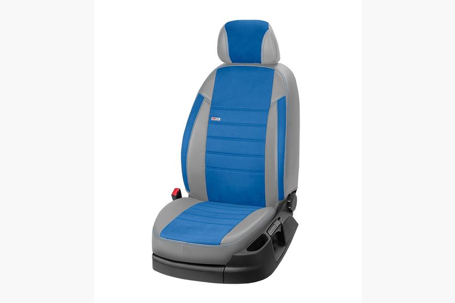SsangYong Rexton II 2017- Car Seat Covers Eco Leather+Fabric+Alcantara Eco Laser Antara 2020 (Full Set) Photo 7