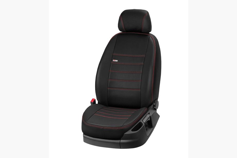 Citroen Jumpy 2007–2017 Eco Leather Car Seat Covers Eco Laser (8 or 9 Seats) Image
