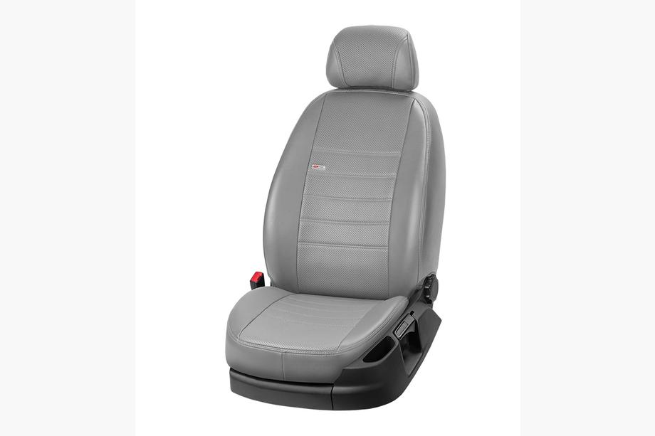Skoda Octavia II A5 2006-2010 Eco Leather Car Seat Covers Eco Laser 2020 (Full Set) Photo 3