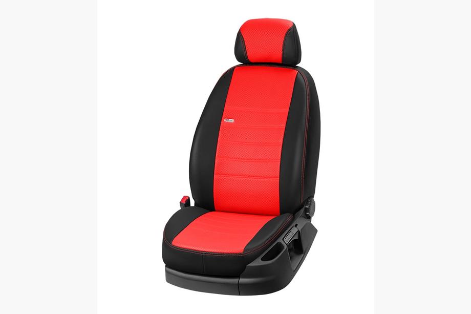 Skoda Octavia II A5 2006-2010 Eco Leather Car Seat Covers Eco Laser 2020 (Full Set) Photo 4