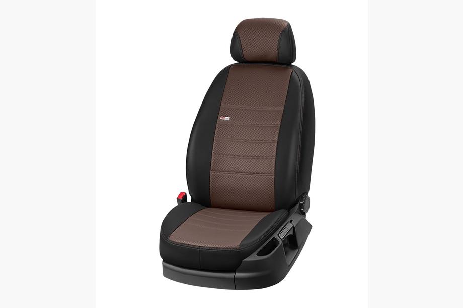 Skoda Octavia II A5 2006-2010 Eco Leather Car Seat Covers Eco Laser 2020 (Full Set) Photo 6