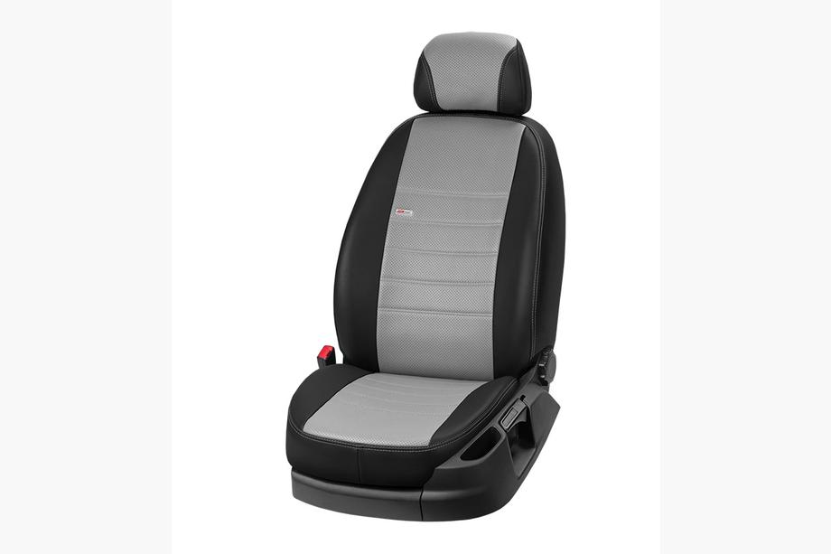 Skoda Octavia II A5 2006-2010 Eco Leather Car Seat Covers Eco Laser 2020 (Full Set) Photo 7