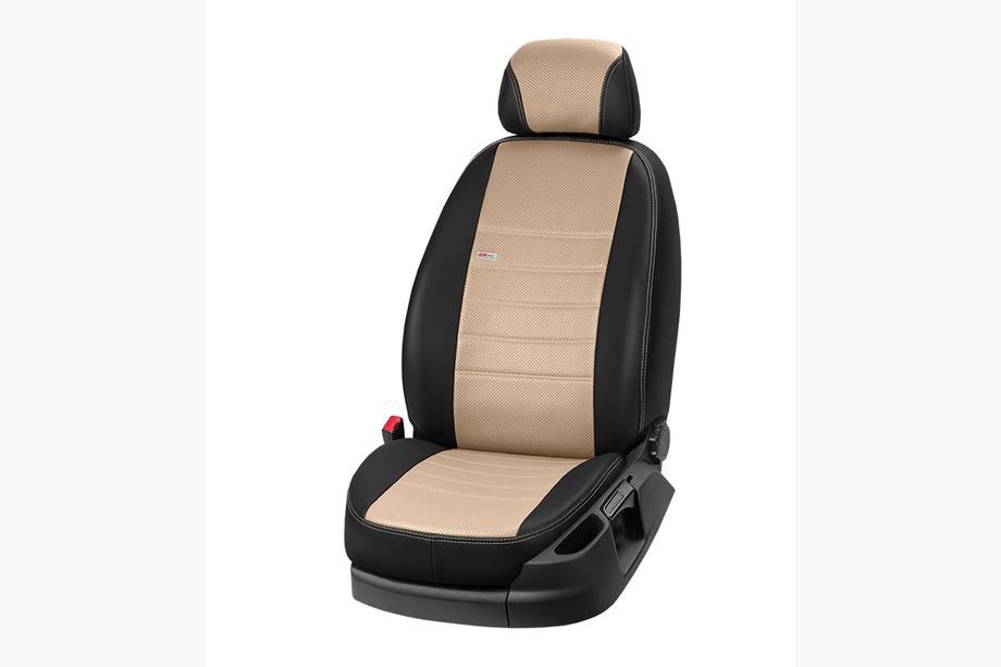 Skoda Octavia II A5 2006-2010 Eco Leather Car Seat Covers Eco Laser 2020 (Full Set) Photo 8