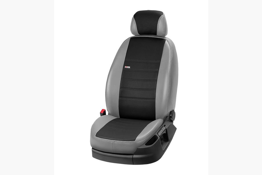 Skoda Octavia II A5 2006-2010 Eco Leather Car Seat Covers Eco Laser 2020 (Full Set) Photo 9
