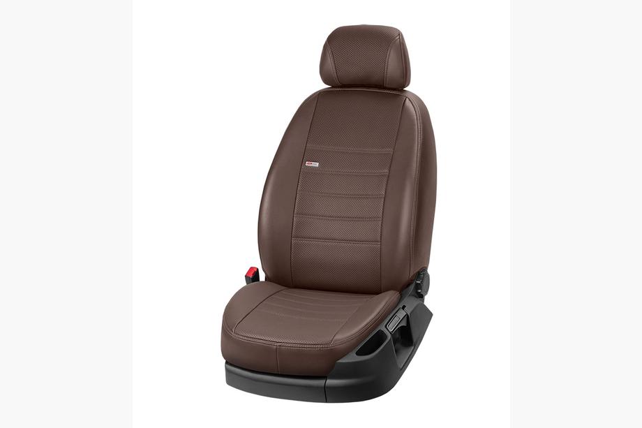 Skoda Octavia II A5 2006-2010 Eco Leather Car Seat Covers Eco Laser 2020 (Full Set) Photo 11