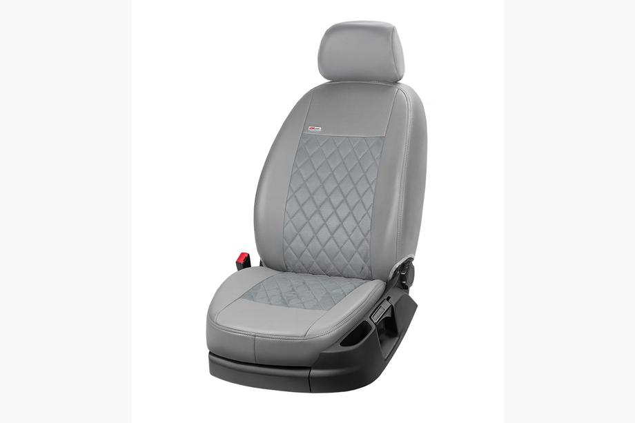 BMW X5 G05 2019–2026 Car seat covers eco-leather+fabric+alcantara Eco Prestige Antara (full interior) Photo 3