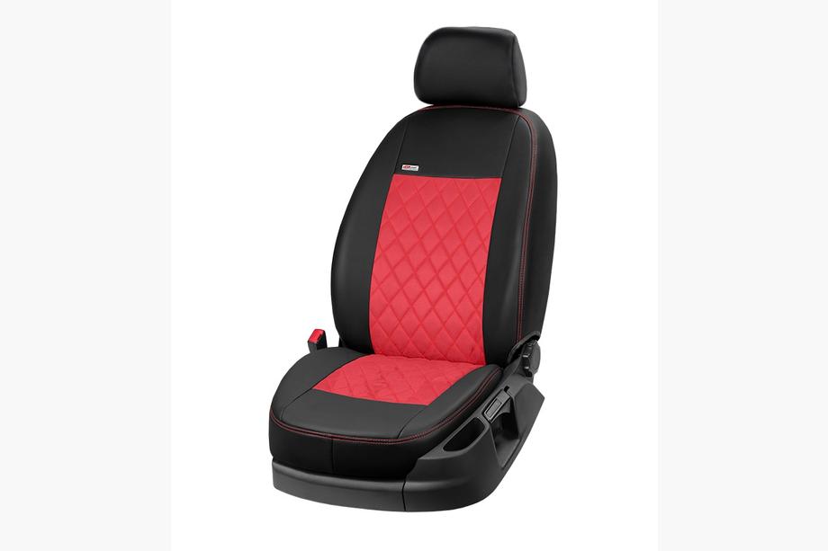 BMW X5 G05 2019–2026 Car seat covers eco-leather+fabric+alcantara Eco Prestige Antara (full interior) Photo 4