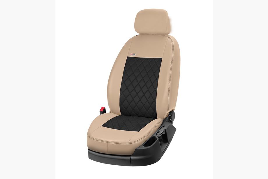 BMW X5 G05 2019–2026 Car seat covers eco-leather+fabric+alcantara Eco Prestige Antara (full interior) Photo 11