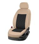 Iveco Trakker 2013- Car Seat Covers Eco Leather+Fabric+Alcantara Eco Prestige Antara (Front Seats) photo 11
