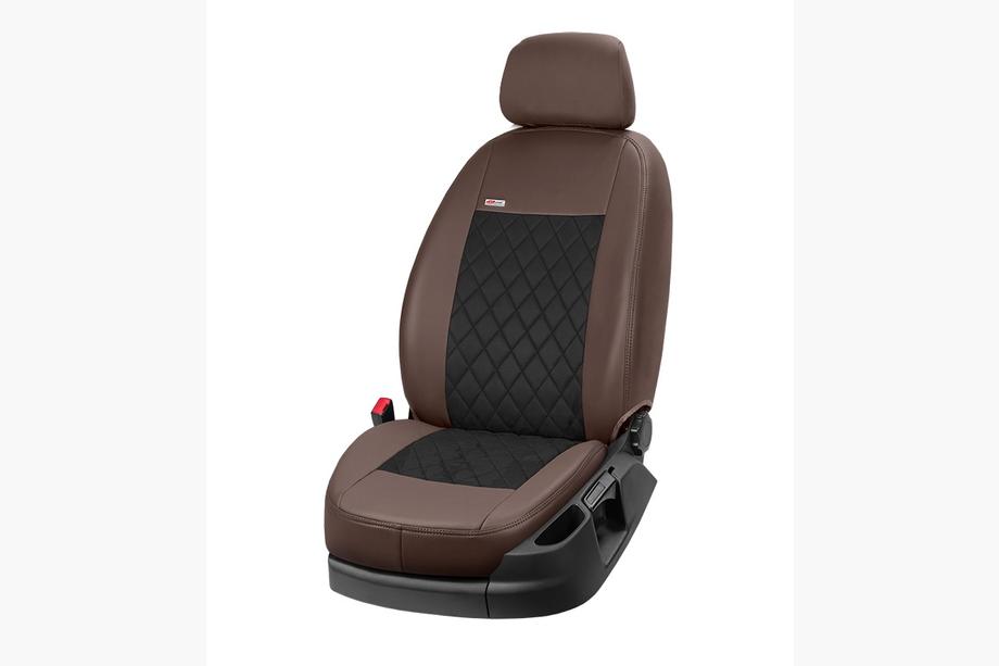 BMW X5 G05 2019–2026 Car seat covers eco-leather+fabric+alcantara Eco Prestige Antara (full interior) Photo 12
