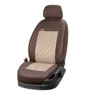 Iveco Trakker 2013- Car Seat Covers Eco Leather+Fabric+Alcantara Eco Prestige Antara (Front Seats) photo 13