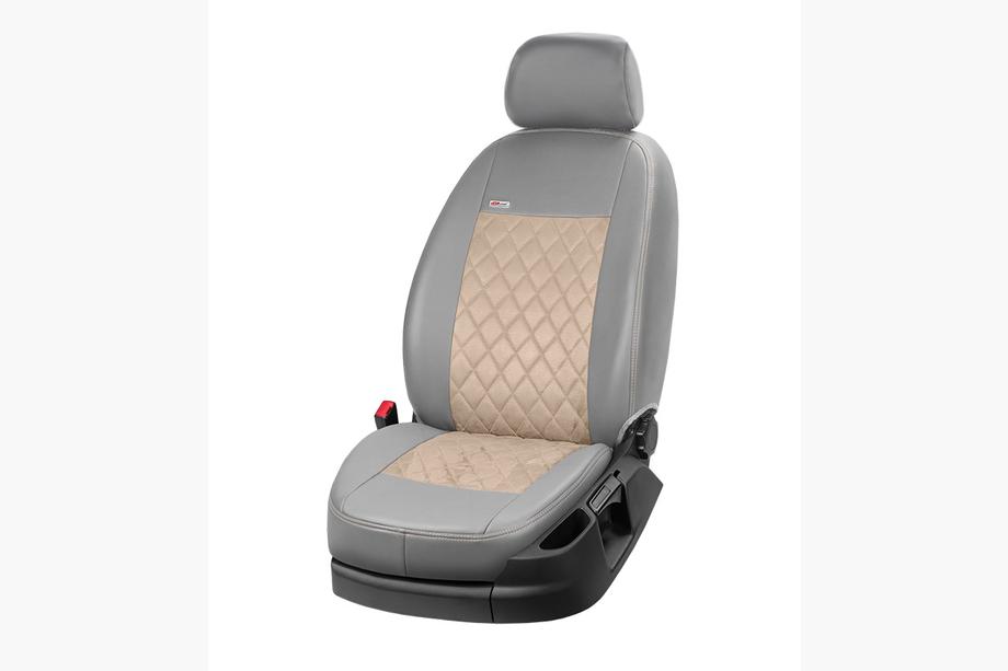 BMW X5 G05 2019–2026 Car seat covers eco-leather+fabric+alcantara Eco Prestige Antara (full interior) Photo 14