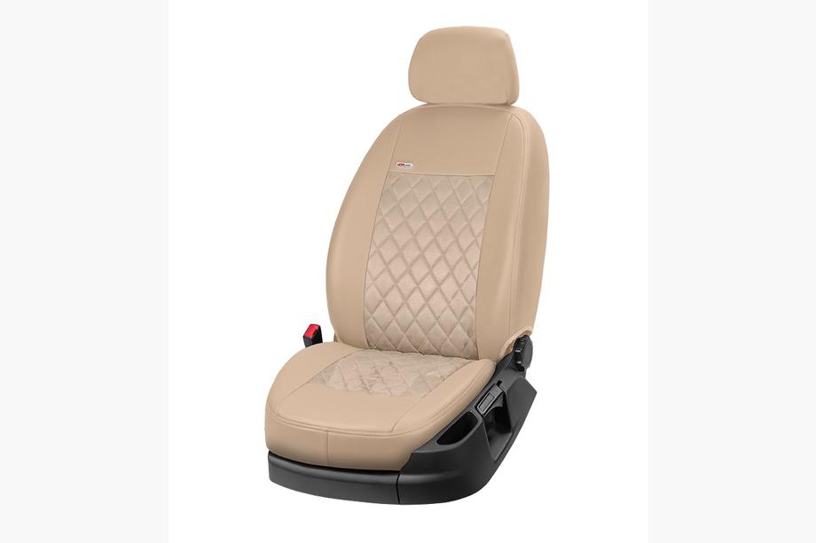 BMW X5 G05 2019–2026 Car seat covers eco-leather+fabric+alcantara Eco Prestige Antara (full interior) Photo 15