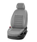 Opel Combo 2019- Car Seat Covers Eco Leather+Fabric+Alcantara Vip Elite 2020 (Front) photo 2