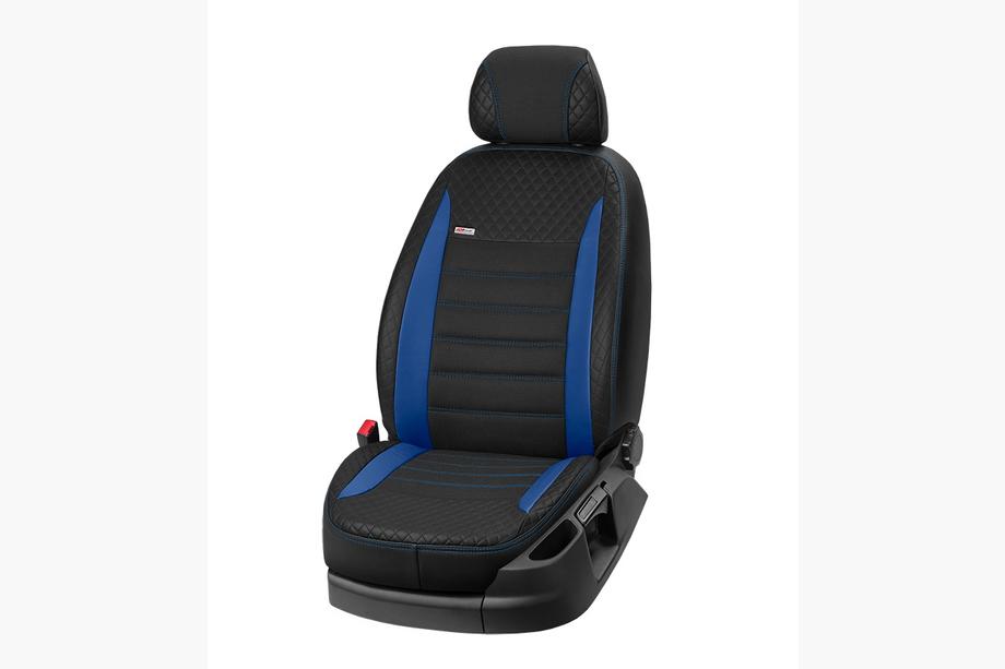 Ford Fusion 2002-2012 Car Seat Covers Eco Leather+Fabric+Alcantara Vip Elite 2020 (Full Set) Photo 6