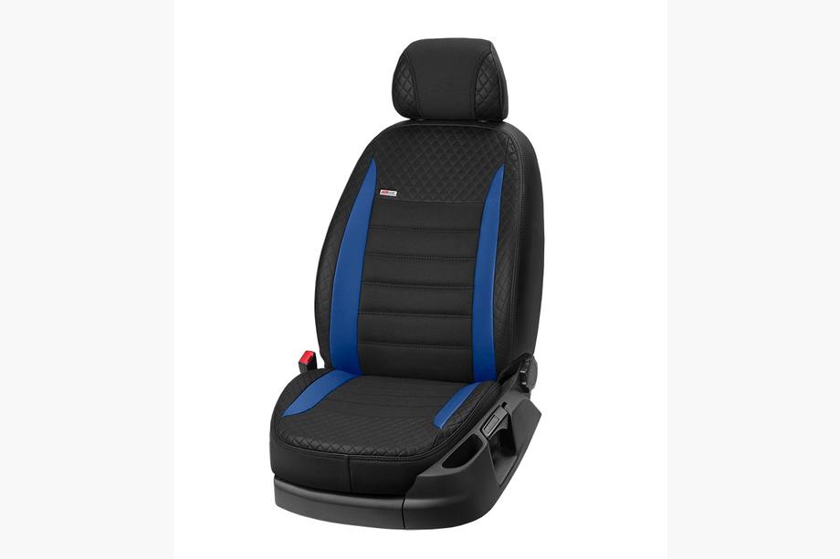 Ford Fusion 2002-2012 Car Seat Covers Eco Leather+Fabric+Alcantara Vip Elite 2020 (Full Set) Photo 7