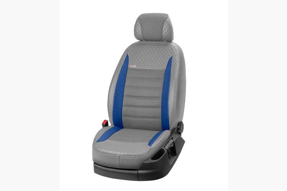 Ford Fusion 2002-2012 Car Seat Covers Eco Leather+Fabric+Alcantara Vip Elite 2020 (Full Set) Photo 9