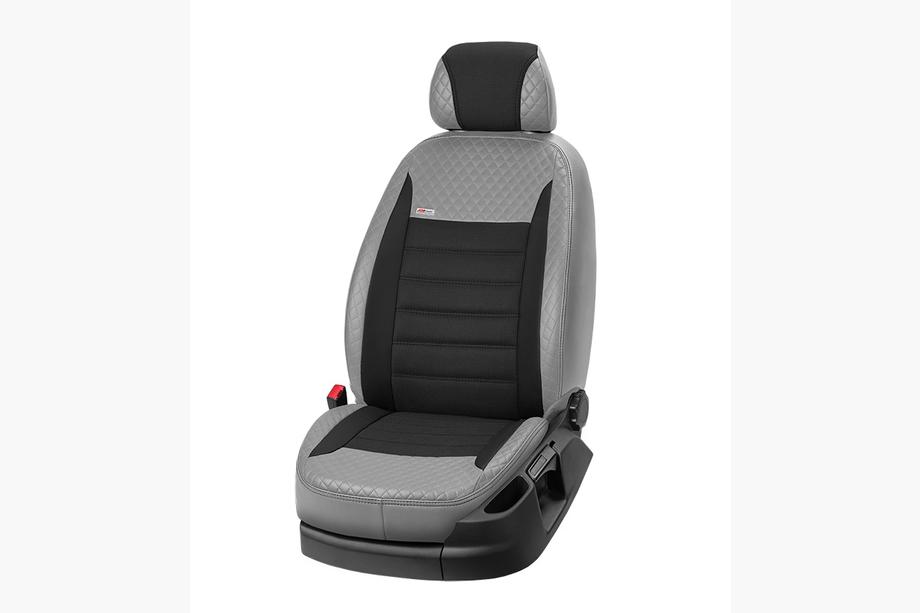 Ford Fusion 2002-2012 Car Seat Covers Eco Leather+Fabric+Alcantara Vip Elite 2020 (Full Set) Photo 17
