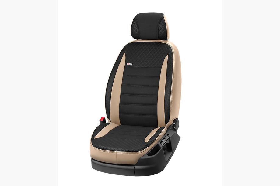 Ford Fusion 2002-2012 Car Seat Covers Eco Leather+Fabric+Alcantara Vip Elite 2020 (Full Set) Photo 22