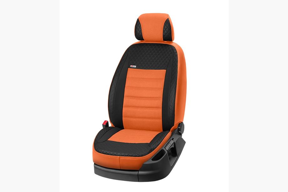 Ford Fusion 2002-2012 Car Seat Covers Eco Leather+Fabric+Alcantara Vip Elite 2020 (Full Set) Photo 23