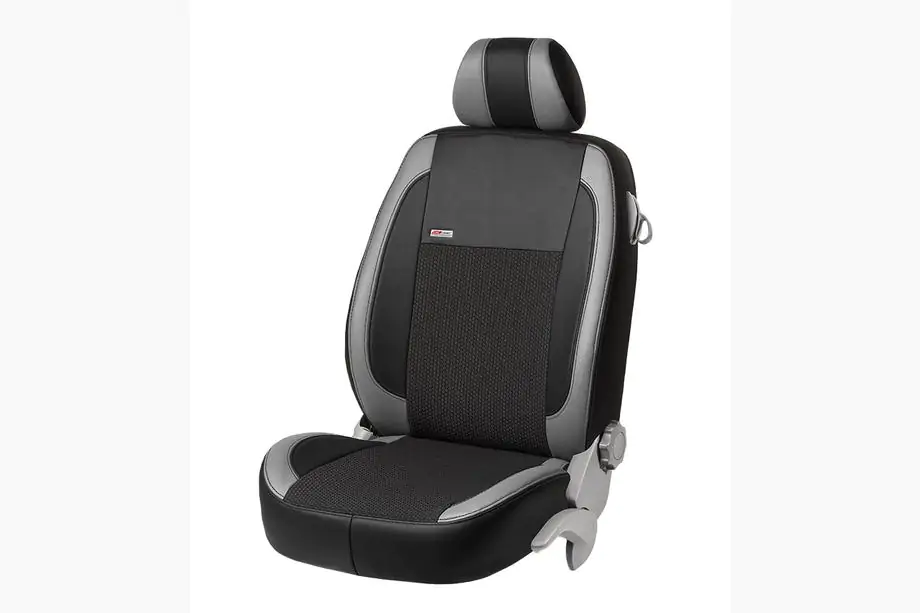 Fiat Palio 1996-2011 Car Seat Covers Eco Leather+Fabric+Alcantara VIP Elite (Full Set) Photo 7