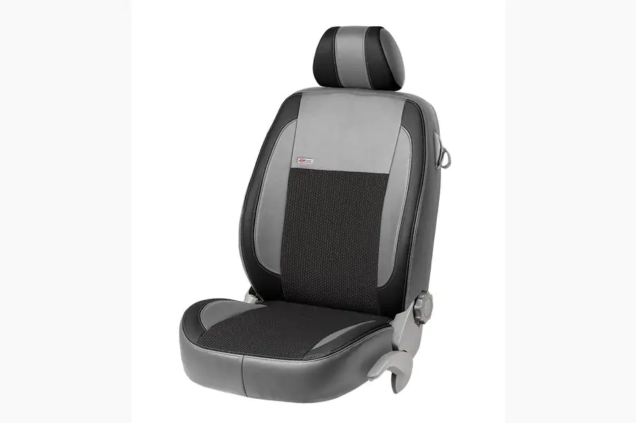 Fiat Palio 1996-2011 Car Seat Covers Eco Leather+Fabric+Alcantara VIP Elite (Full Set) Photo 14