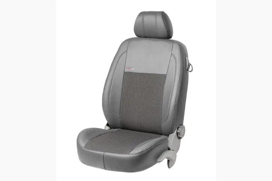 Fiat Palio 1996-2011 Car Seat Covers Eco Leather+Fabric+Alcantara VIP Elite (Full Set) Photo 2