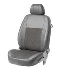 Jaguar E-Pace 2017-2024 Car Seat Covers Eco Leather+Fabric+Alcantara VIP Elite (Full Set) photo 2