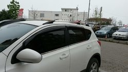 Nissan Qashqai 2007-2010 Chrome Roof Rails photo 2