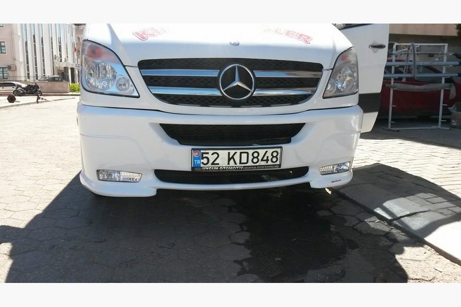 Mercedes Sprinter W906 2006–2018 Front bumper lip ERA (2006-2013) Photo 6