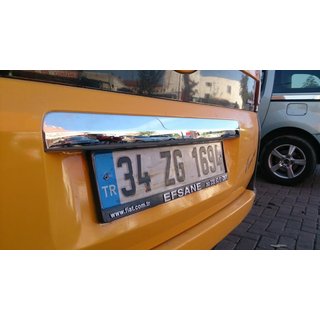 Chrome trim above license plate (stainless steel) photo 3