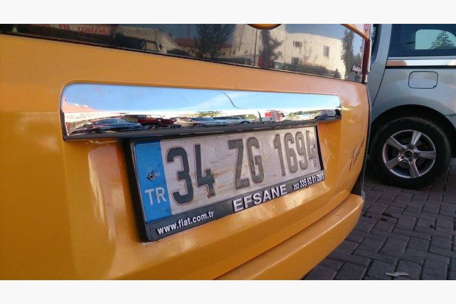 Citroen Nemo 2007-2017 Chrome trim above license plate (stainless steel) OmsaLine - Italian Stainless Steel Photo 2