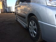 Opel Vivaro 2019- Side Steps Rainbow (2 pcs, Aluminum) photo 5
