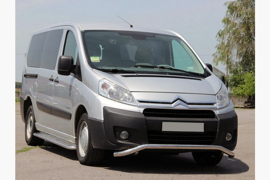 Citroen Jumpy 2007–2017 Front Bar ST007 (Stainless Steel) 51 mm Image
