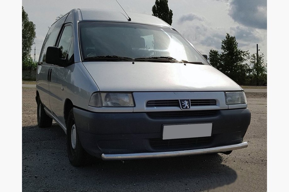 Citroen Jumpy 1996-2007 Front Bar ST008 (Stainless Steel) Image