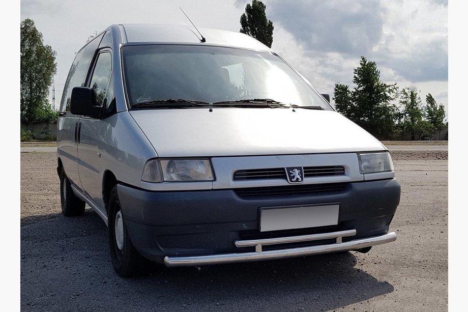 Citroen Jumpy 1996-2007 Front Bar ST016 (Stainless Steel) Image