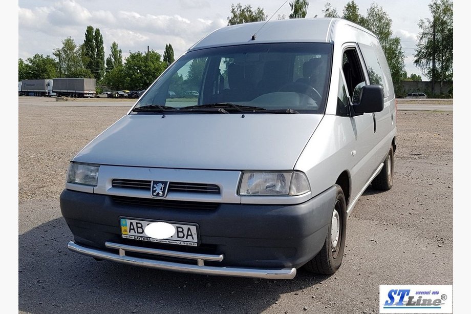 Citroen Jumpy 1996-2007 Front Bar ST016 (Stainless Steel) 60/42 mm Photo 2