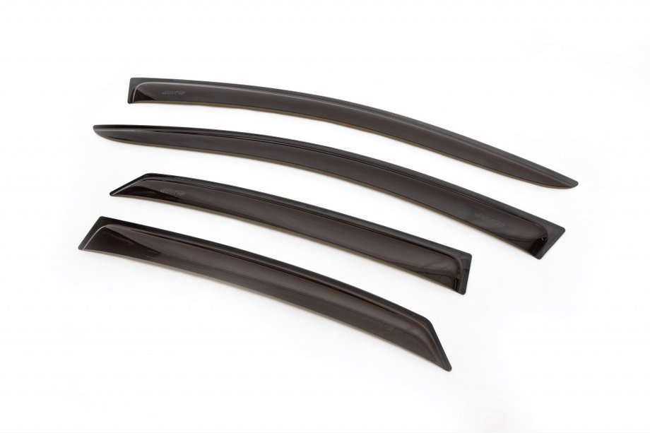 Volkswagen Polo 2010-2017 Window Deflectors SD (4 pcs, ANV) Image