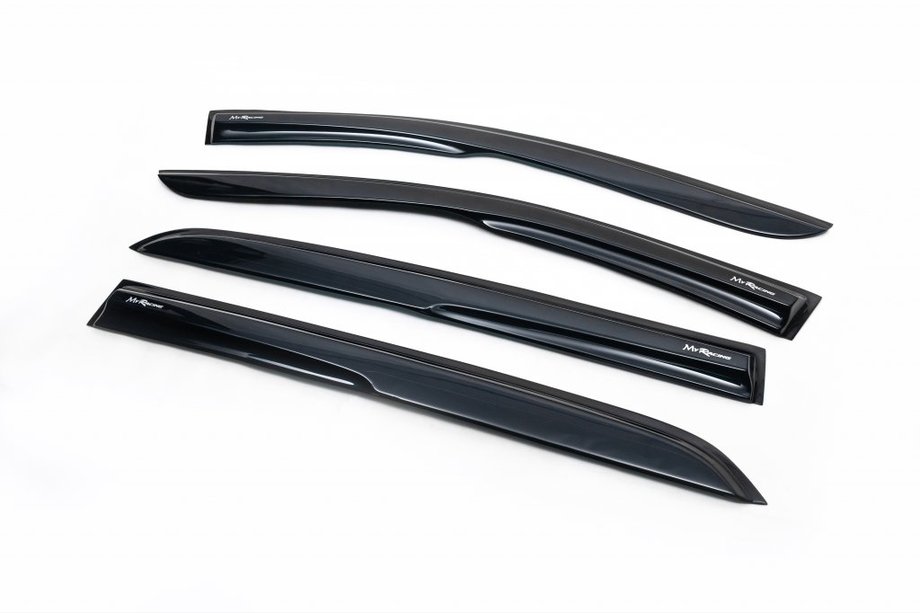 Hyundai I-20 2008-2012 Window Deflectors (4 pcs, MyRacing) Image