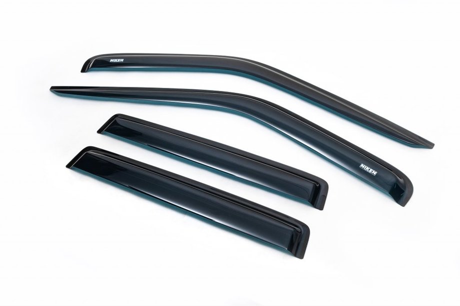 Nissan NP300 1999-2015 Window Deflectors (4 pcs, Niken) Image
