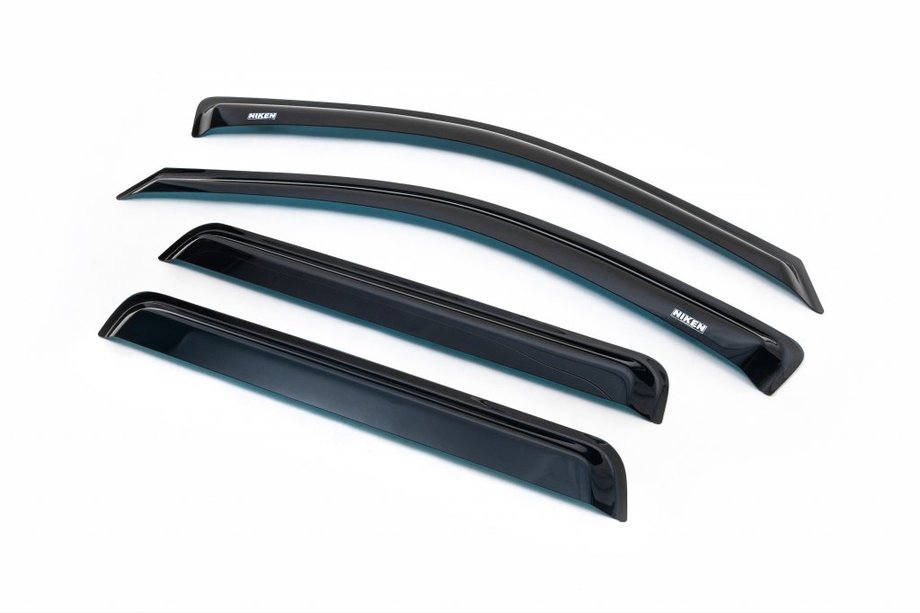 Jeep Grand Cherokee WK 2004-2010 Window Deflectors (4 pcs, Niken) Image
