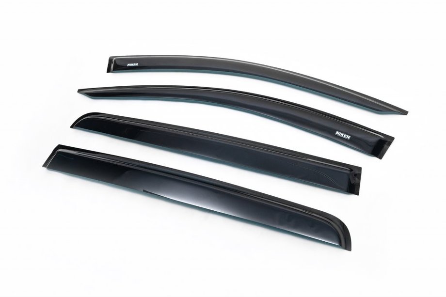 Fiat Fullback 2016- Window Deflectors (4 pcs, Niken) Image